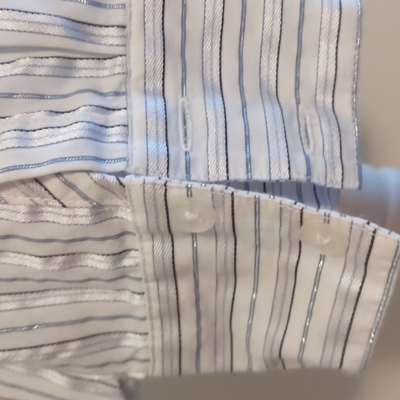 Additions by Chico's button up blouse size 1 - Picture 6 of 12